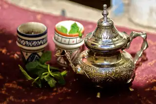 Té con menta